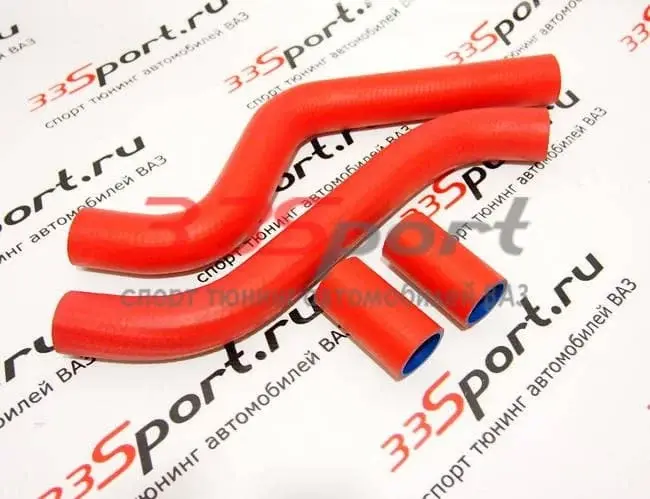 Патрубки радиатора ВАЗ 2108 (карбюратор), армированный каучук, К