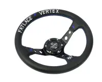 Руль спортивный Vertex Fatlace с выносом кожа без перфорации