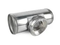 Фланец с пайпом под блоу-офф HKS (76мм)