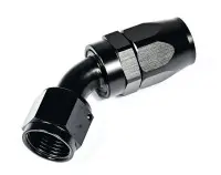 Фитинг AJS черный AN8 45 гр