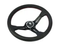 Руль спортивный Nardi с выносом экокожа с перфорацией