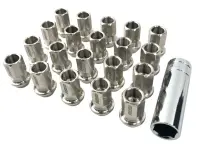 Гайки колесные Rays style M12х1.5 35мм (хром)