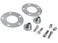 Передние проставки под тормозные суппорта Lexus GS350 GRS191 на Toyota Mark 2 JZX90, 100, 110