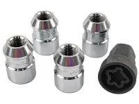 TPI гайки с секреткой 28мм M12*1.25 (комплект 4шт)