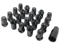 Гайки колесные Greddy M96A M12х1.25 (черный)