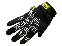 Перчатки Mechanix черно-белые (L)
