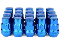 Гайки колесные Rays style M12x1.5 32мм (синий)