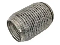 Гофра глушителя с сеткой AJS interlock 76х150