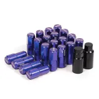Гайки колесные Rays style M12x1.5 55мм (синий)