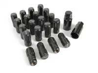 Гайки колесные Rays style M12x1.25 51мм (черный)