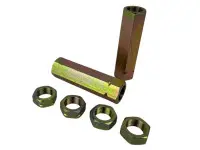 Рулевые сгоны скрутки цельные GTS L-80мм 2101-2107 2шт