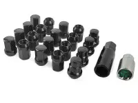 Гайки колесные Rays style M12x1.25 32мм (черный)