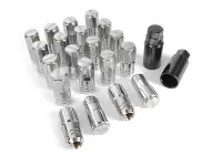 Гайки колесные Rays style M12x1.25 51мм (хром)