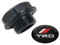 Крышка масляная TRD (черный)