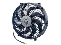 Вентилятор радиатора 14" (350мм) 80w сабли
