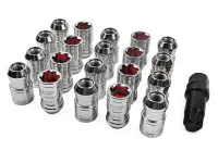 Гайки колесные Greddy M40 M12х1.25 (хром)
