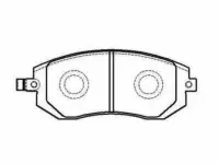 CTR Тормозные колодки передние Subaru Forester SG SH SJ, Impreza GG GH CKSU4