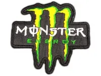 Нашивки тканевые #3 (Monster Energy)