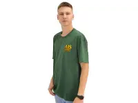 Футболка AJS Team зеленая (XXL)