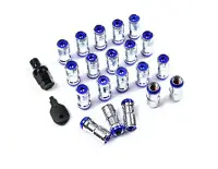 Гайки колесные Volks M12x1.25 (синий)