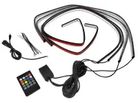 LED подсветка порогов авто