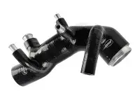 Патрубок турбины Subaru Impreza GC Forester SF 3-4 vers (черный)