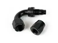 Фитинг AJS черный AN4 120 гр