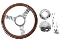 Классический руль Hot Rod style с 3 спицами