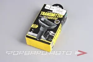 Модулятор MP3 + FM трансмиттер с bluetooth, 2,1A 2USB, TF card, черный E45 HOCO