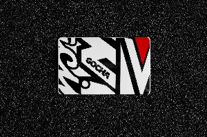 Стикер для банковской карты "FWD Racing - Gocha" 86*55мм CIAY