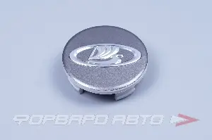 Колпачок литых дисков для автомобиля ВАЗ 2180 VESTA, LADA CROSS R-17 (темно серый) 10159 ПЛАСТИК