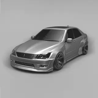 KFDteam AERO Kit TYPE2 Lexus IS200 IS300 Toyota Altezza GXE10 SXE10 1998 — 2005