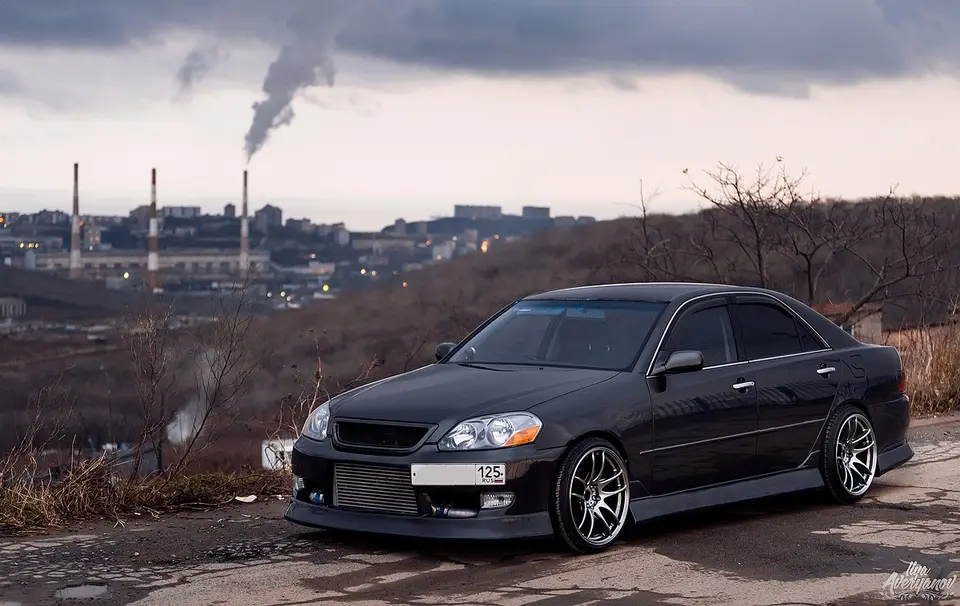 Аэродинамический обвес BN sports для Toyota Mark2 X110