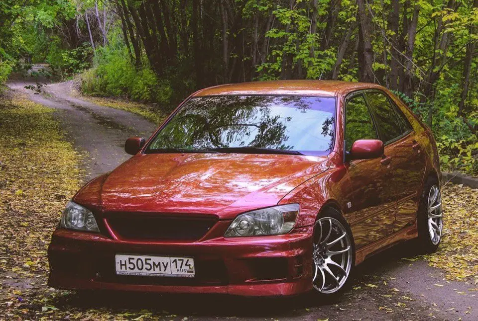 Передний бампер TRD ver.2 для Lexus IS200 IS300 Toyota Altezza GXE10 SXE10 1998 — 2005