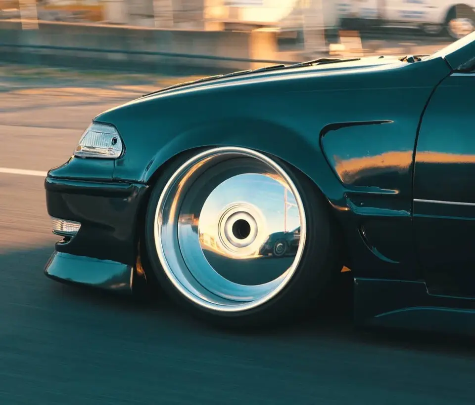 Передние крылья Kazama для Toyota Mark2 X100 +20mm