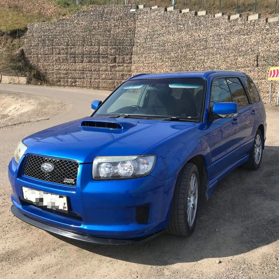 Накладка STI SG на передний бампер для Subaru Forester 2005 — 2007