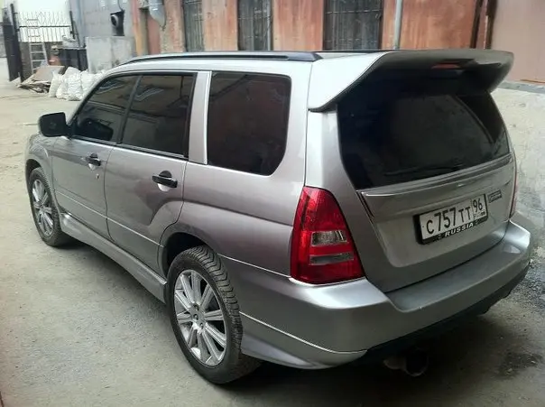 Козырек SYMS на заднее стекло для Subaru Forester SG