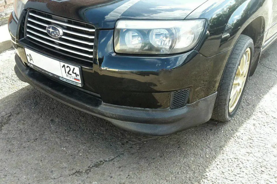 Накладка STI Optional на передний бампер для Subaru Forester SG