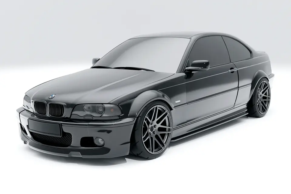 KFDteam Лезвия На Пороги BMW 3 E46 coupe (2001-2007)