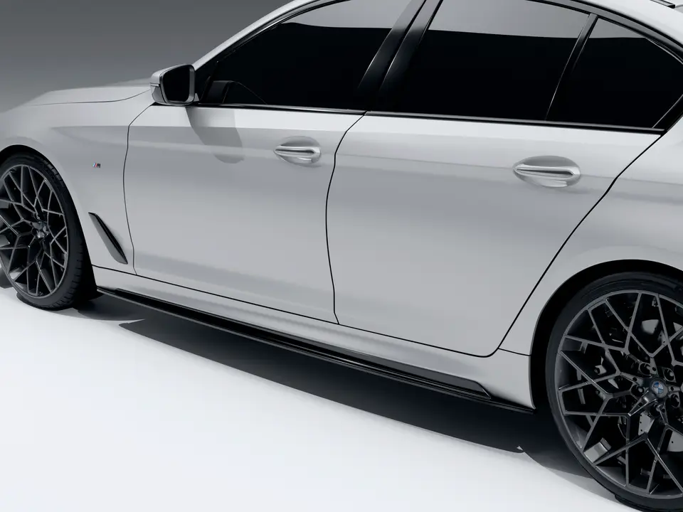 KFDteam Карбон Лезвия на пороги BMW 5 G30