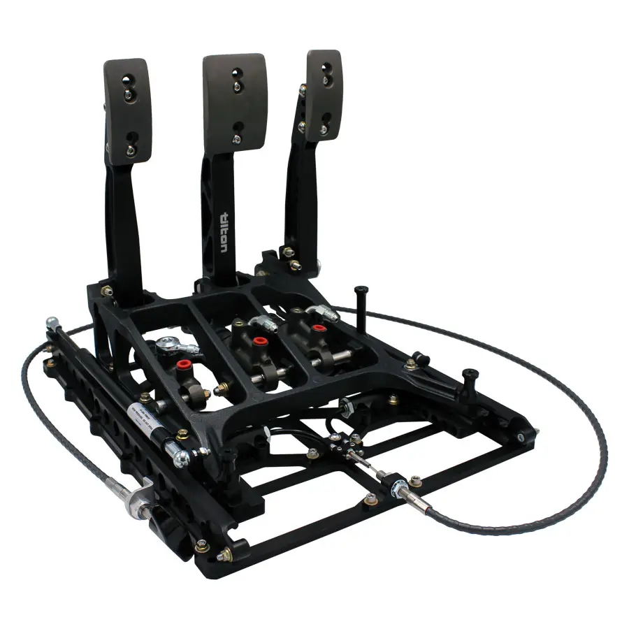 850-Series 3-pedal Underfoot Pedal Assembly with Slider System