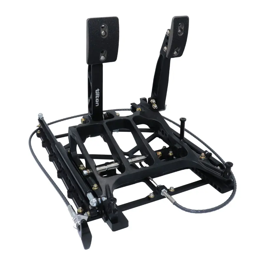 850-Series Brake & Throttle Underfoot Pedal Assembly with Slider System