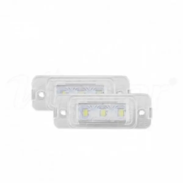 Mercedes W164, X164 Led License Plate Lamps