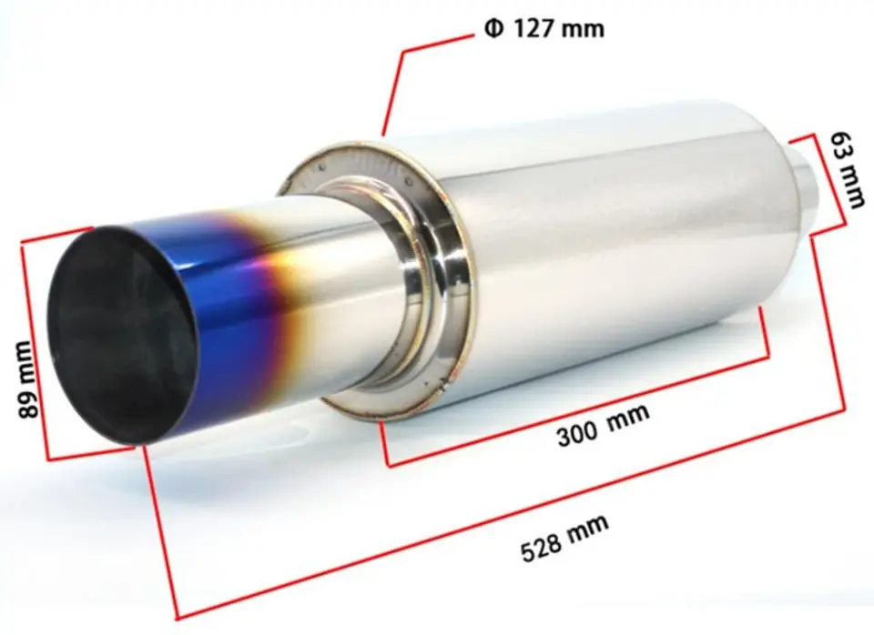 HKS 2.5 Inch Muffler