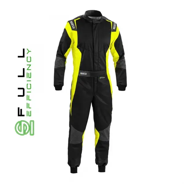 Racing Suit Sparco Futura Black/Yellow