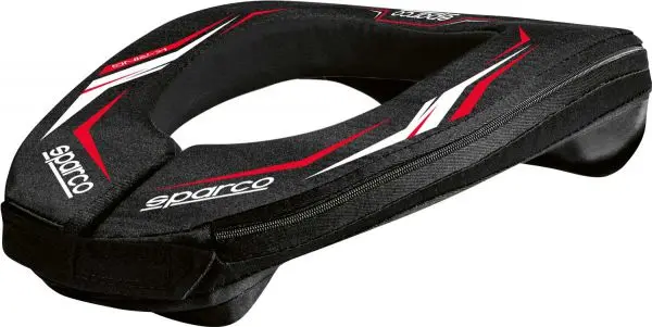 Sparco K-Ring Neck Support (Black/red)
