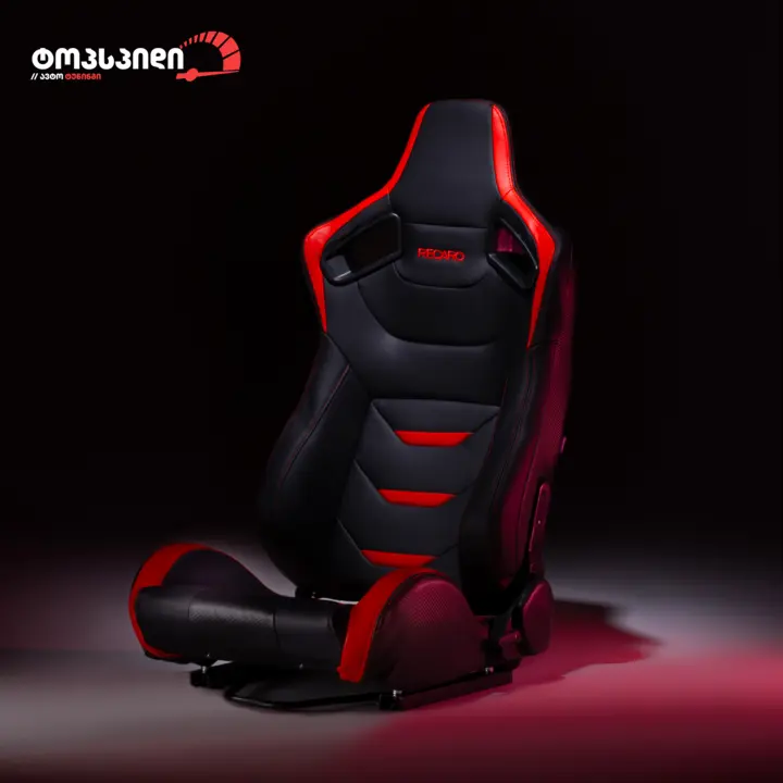 Recaro 1054BP BK/RD Racing Seat