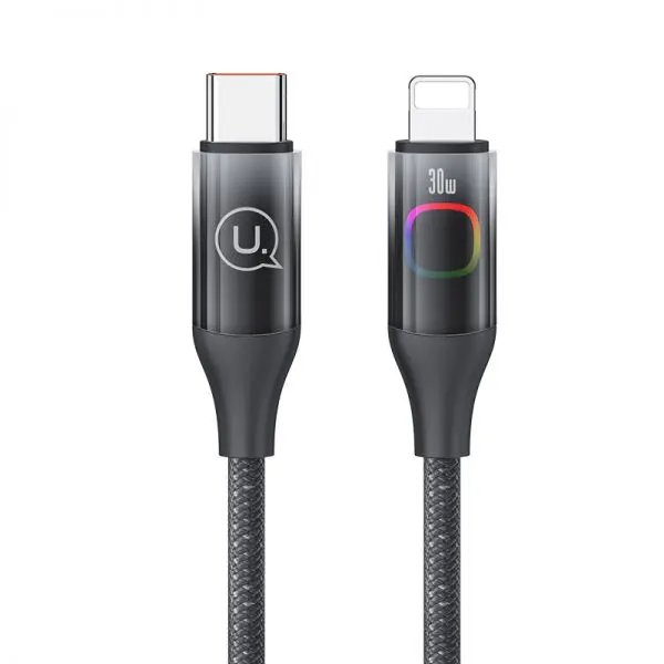 Cable 1.2m Type-C to Lightining US-SJ638 (Fast Charging)