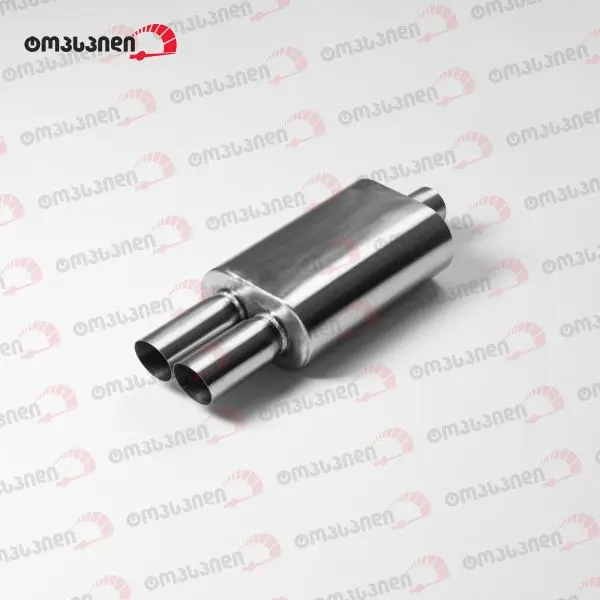Topspeed Muffler 1 inlet Brushed
