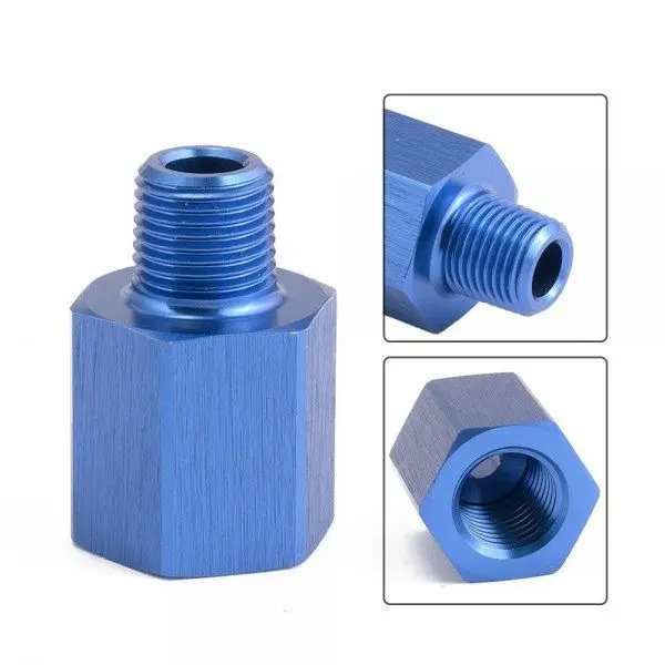 1/8" NPT Male To M12x1.5 Female Adaptor